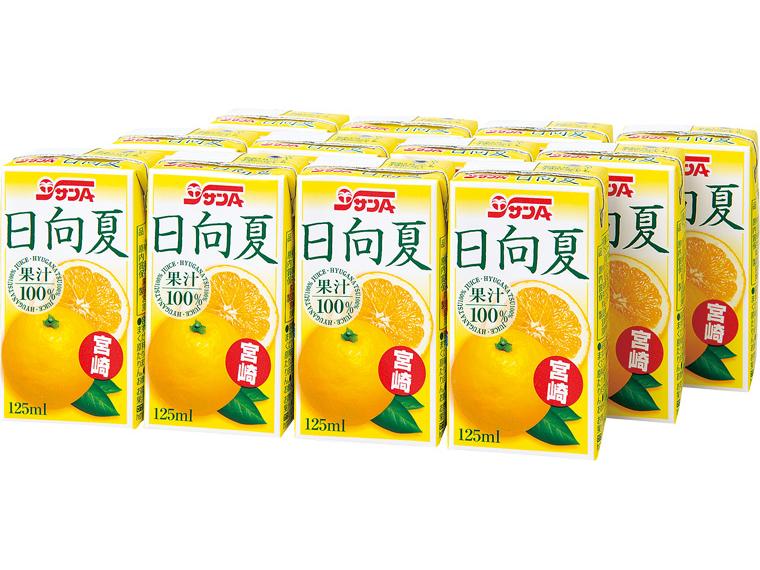日向夏100％ジュース 125ml×12