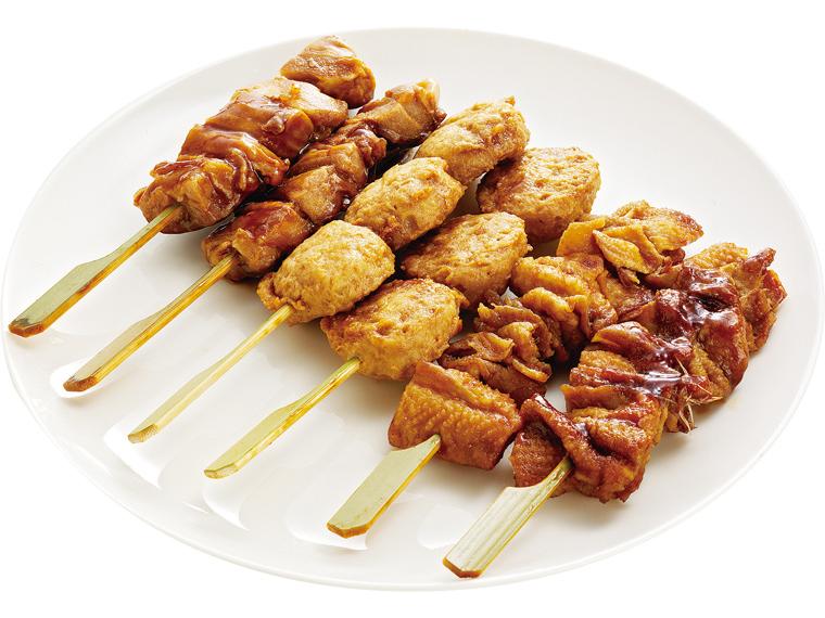 国産やきとりバラエティセット 3種6本200g