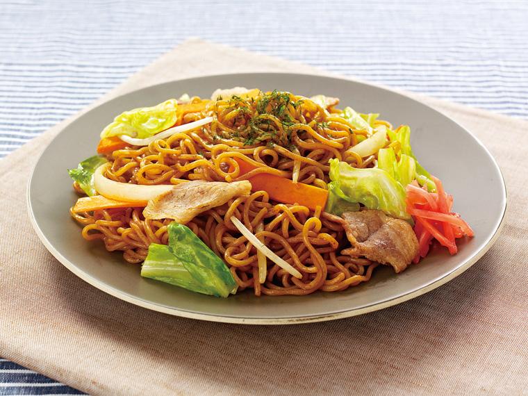 東都北海道産小麦焼そば（液体ソース付） めん150g×3・ソース26g×3