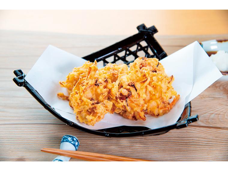 生姜香るいかと野菜のミニかき揚げ 120g