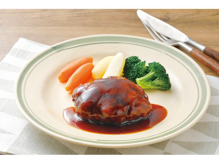 ≪数量限定416点（抽選）≫てりやきソースのふっくらハンバーグ 135g×2