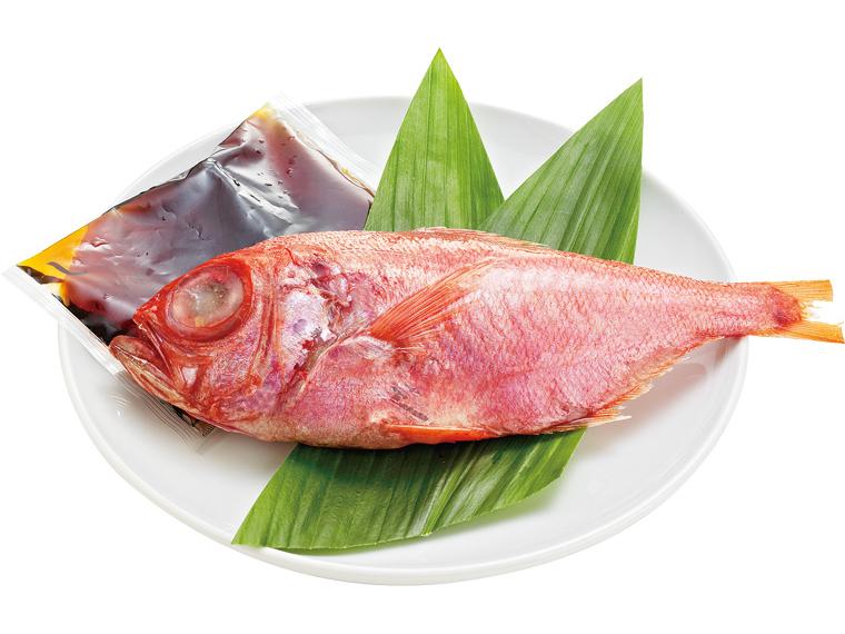 金目鯛下ごしらえ済み　煮付セット 170g（1尾）＋煮魚たれ（100g）