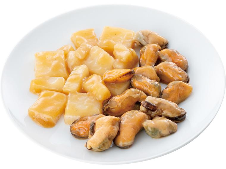 いかとムール貝のバター醤油味 150g