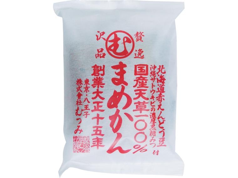 贅沢逸品まめかん 寒天130g・赤えんどう30g・黒みつ25g