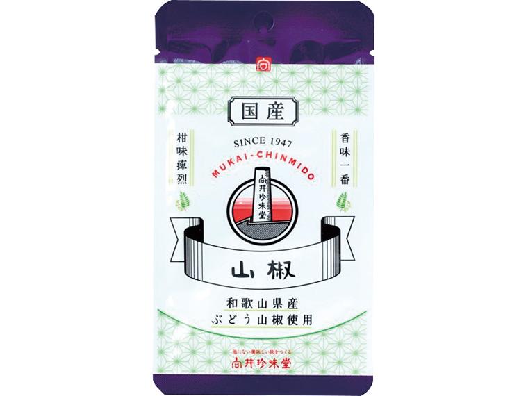 和歌山県産ぶどう山椒使用　山椒 5g