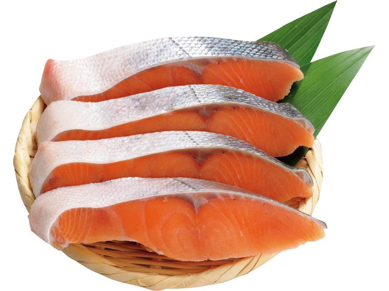 東都北海道枝幸産生秋鮭切身（冷凍） 4切240g