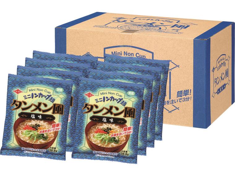 ミニノンカップ麺タンメン風塩味ラーメン 38.8g×8