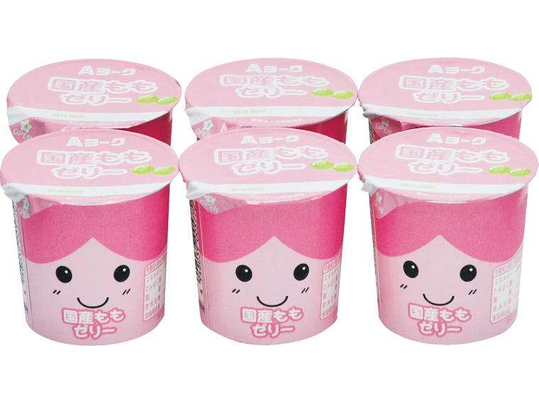 国産ももゼリー 70g×6