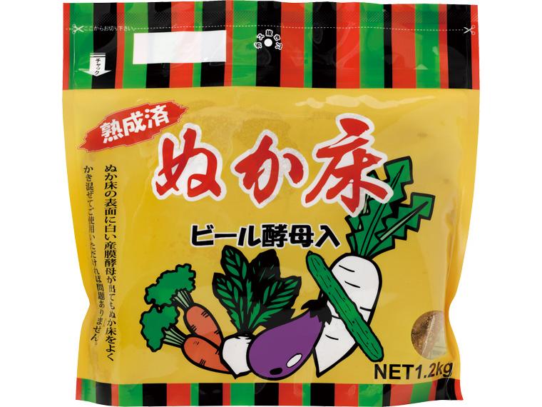 ぬか床　ビール酵母入 1.2kg