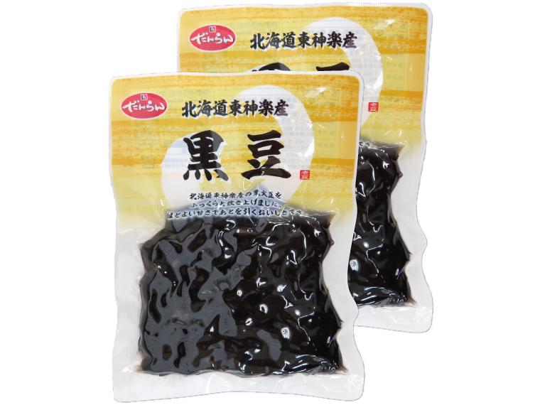 北海道東神楽産黒豆 120ｇ×2