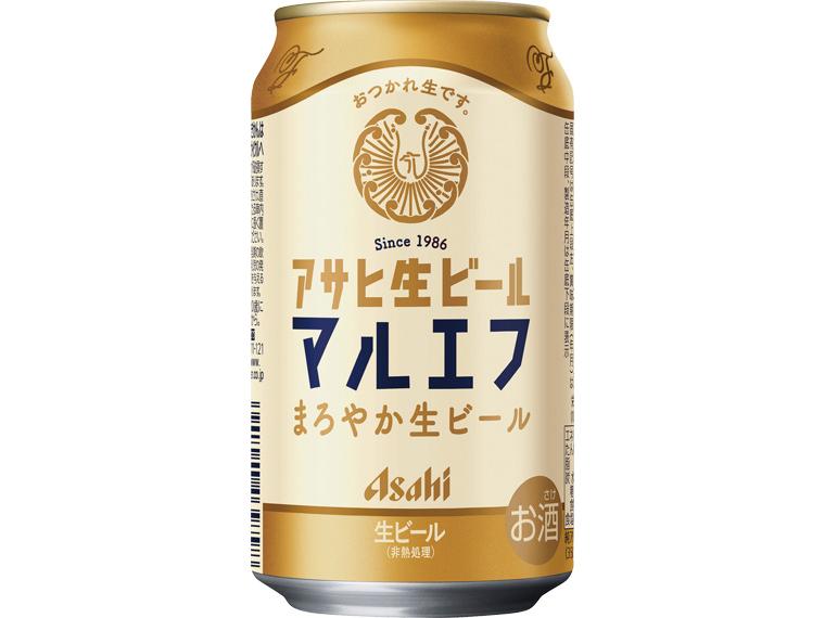 アサヒ生ビール　マルエフ 350ml×24