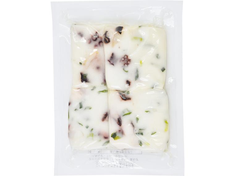 ぶつ切りたこと九条ねぎ白天 4枚120g