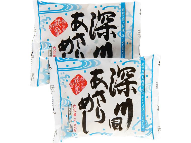 深川風あさりめし 230g×2