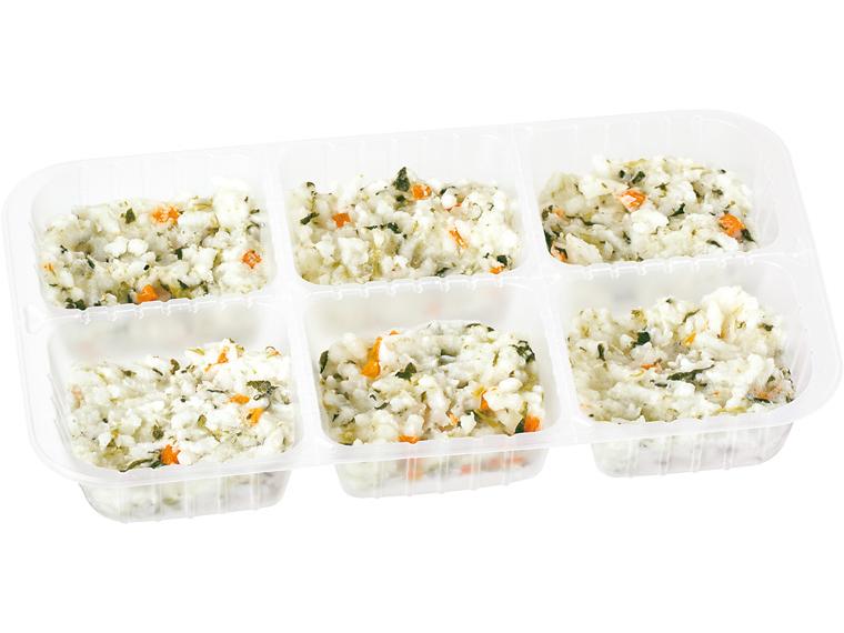 3種の国産野菜としらすのおかゆ 6個180g