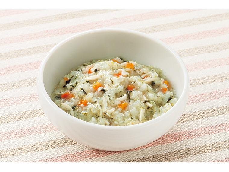 3種の国産野菜としらすのおかゆ 6個180g