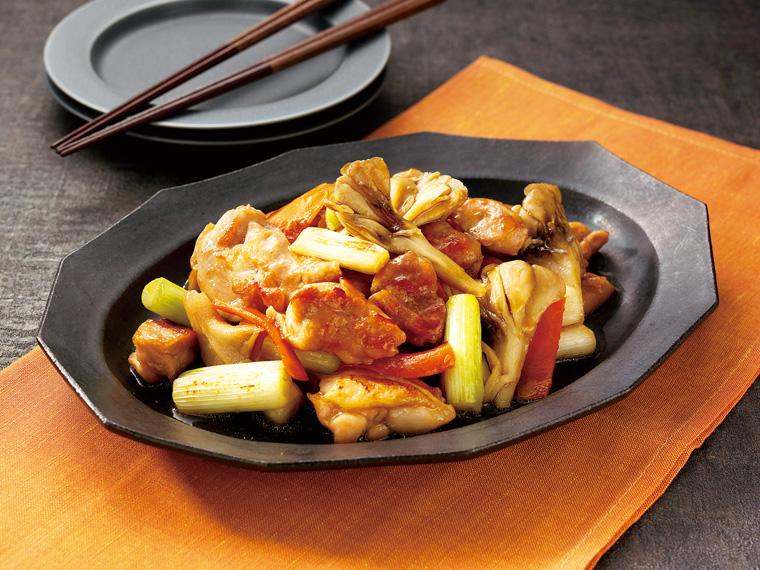 おかずキット　鶏肉とねぎの照り焼き炒め(産直鶏肉使用) 2人前