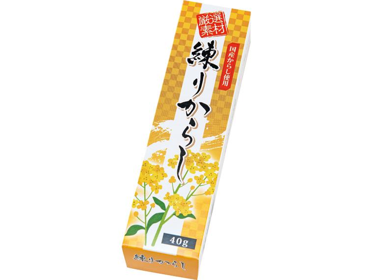 国産からし使用　練りからし 40g