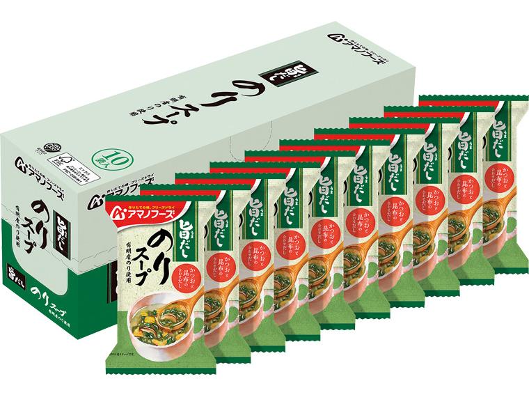 旨だし　のりスープ 6g×10