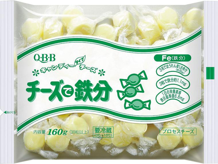 チーズで鉄分 160g
