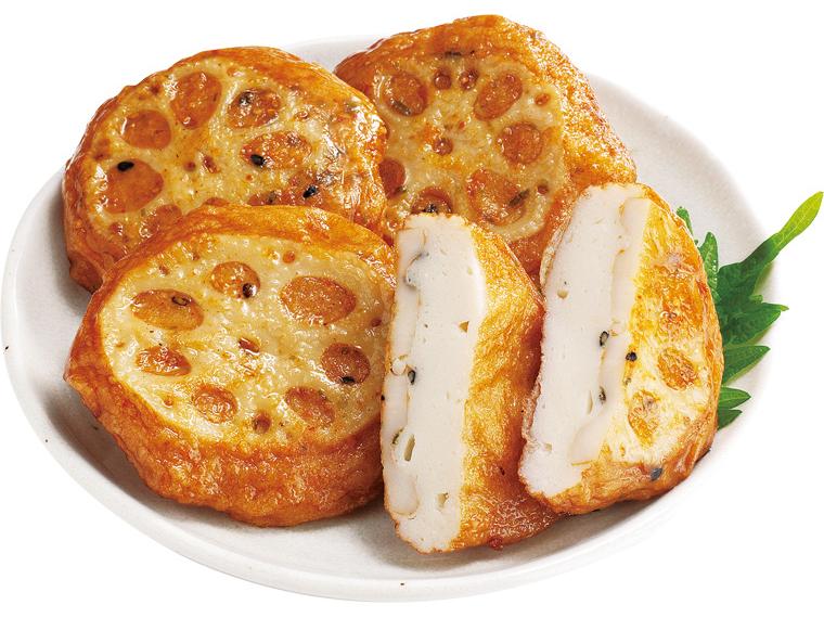 本場鹿児島さつま揚げれんこん 4個160g