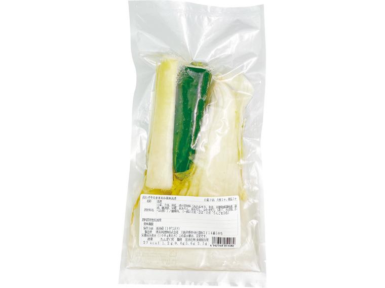 洗わずそのままぬか風味浅漬 白菜1切・大根1ケ・胡瓜1ケ