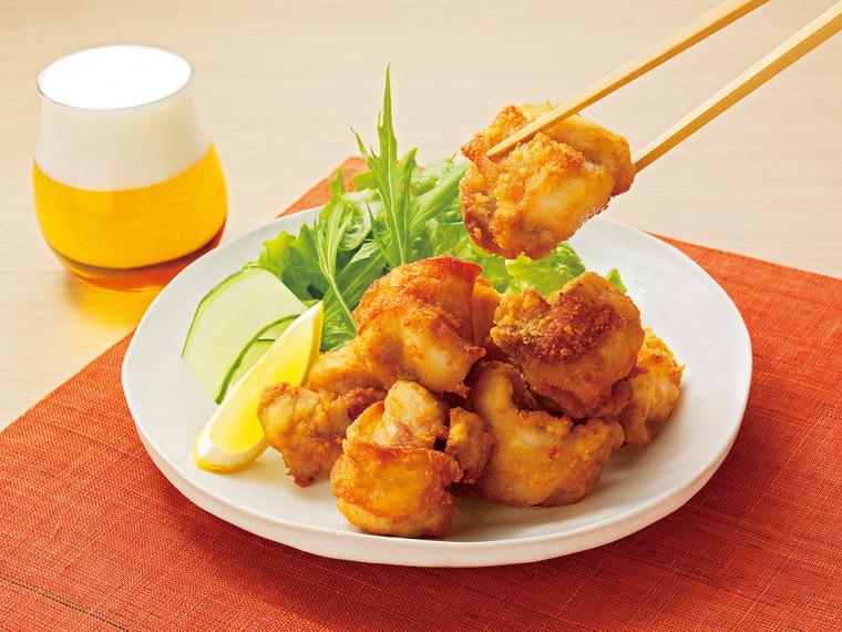 南国元気鶏モモ肉切身（唐揚用）バラ凍結 800g