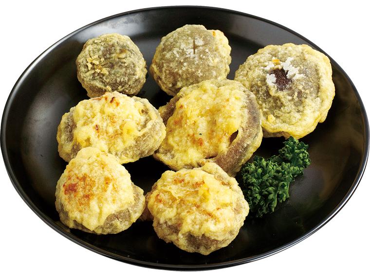 [数量限定878個（抽選）]国産しいたけの肉づめ天　１６５ｇ 165g（5〜7個）
