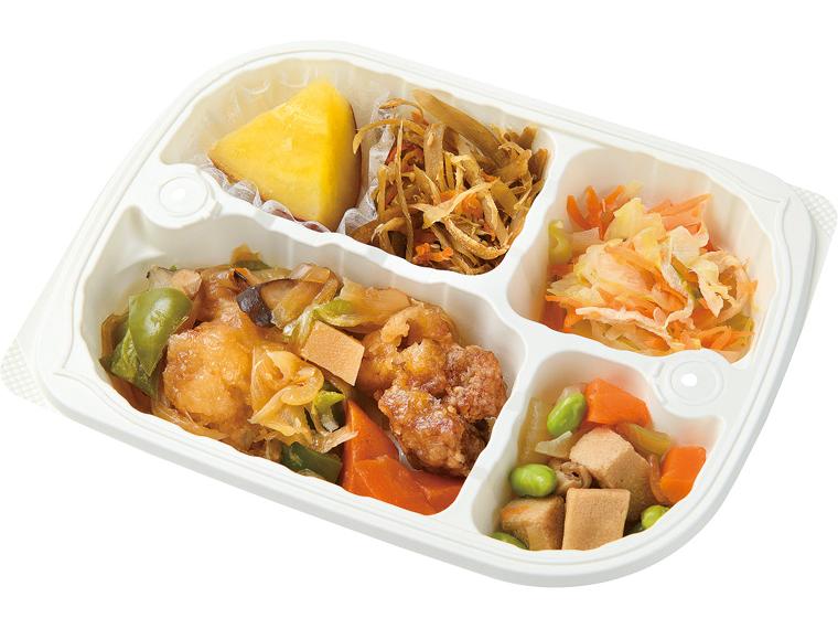 [数量限定600個（抽選）]マムダイニングおかずプレート酢豚セット 1個210g