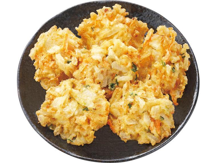 [数量限定1500個（抽選）]富山産白えび入りミニかき揚げ　６個 6個120g