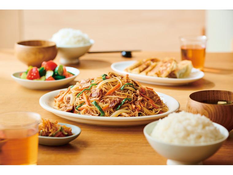 ケンミン　おかず焼ビーフン　スタミナ源たれ味 103g(液体ソース53g、ビーフン50g)×2