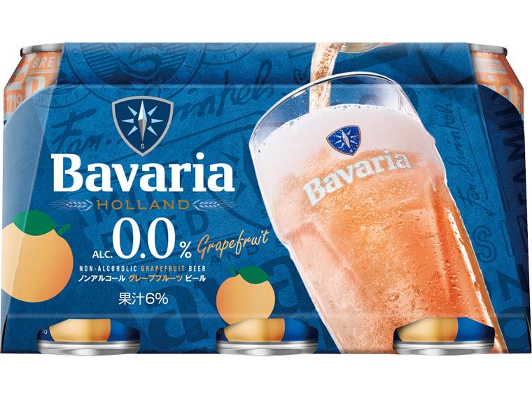 ババリア　0.0％　グレープフルーツ 330ml×6