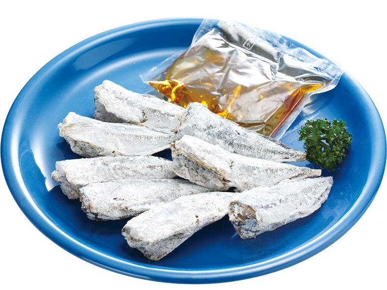 まるごと食べられる小あじ南蛮漬　　　　