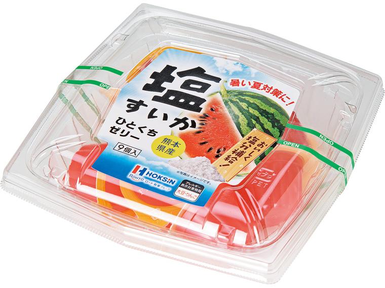 熊本県産塩すいかひとくちゼリー　　　　