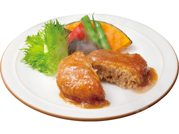 霧島黒豚煮込みハンバーグ（和風おろしソース仕立て） 120g(ハンバーグ80g、ソース40g)×2