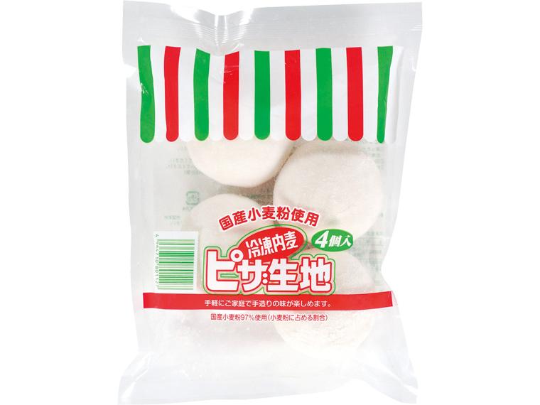 冷凍内麦ピザ生地 4個480g