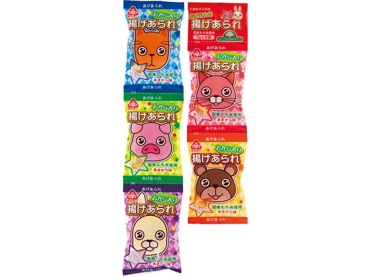 おから入り揚げあられ 7g×5