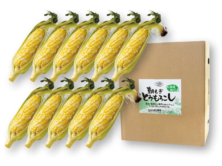 北海道産とうもろこし（ドルチェドリーム） ５ｋｇ（１１〜１５本）（L〜2L）