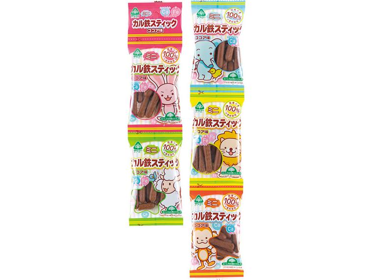 ミニカル鉄スティック　ココア味 10.5g×5
