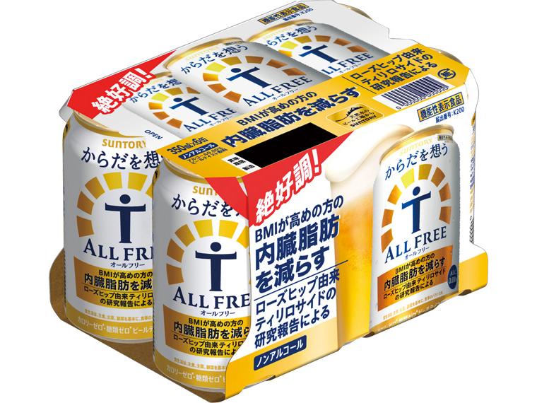 からだを想うオールフリー 350ml×6