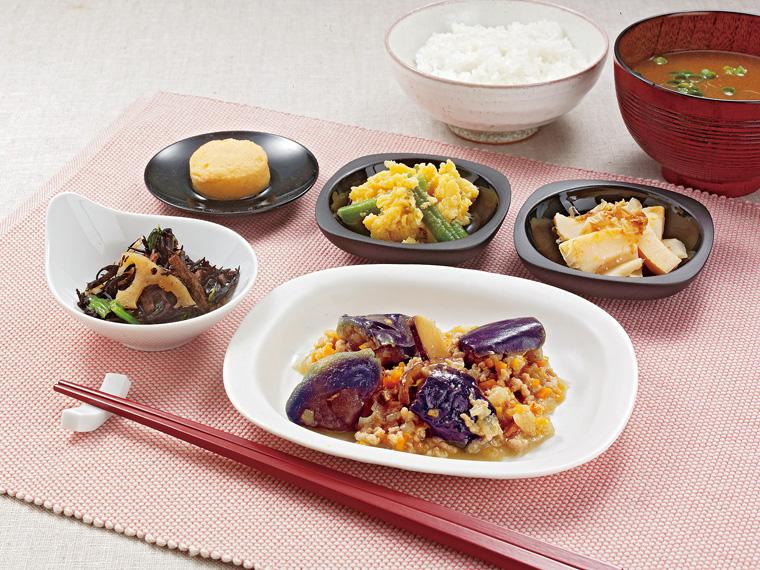 マムダイニングおかずプレート　自家製マーボー茄子セット 1個200g