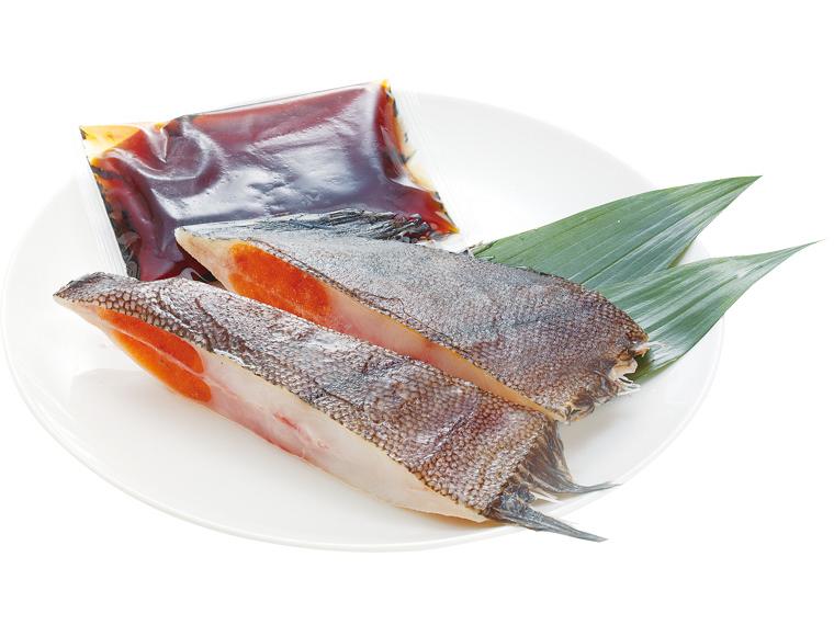 子持ち浅羽かれいの煮付セット 2切200g・煮魚たれ100g