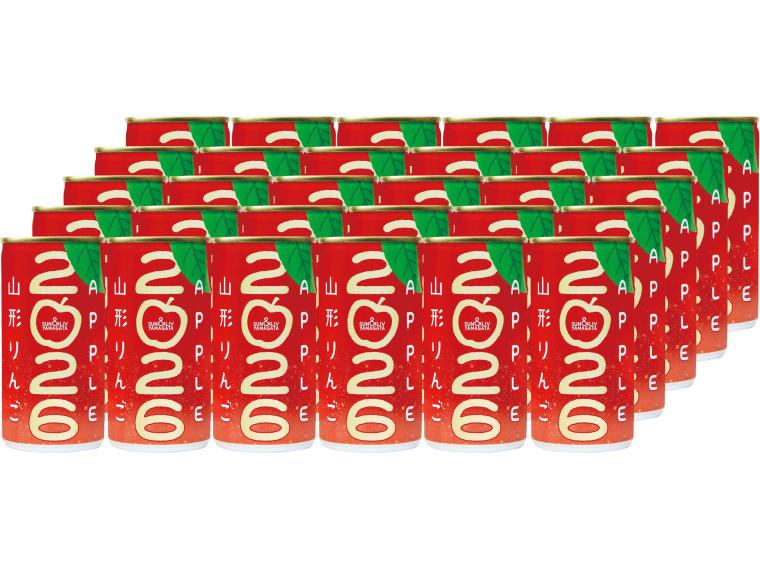 ≪数量限定208点（抽選）≫山形りんご　１９０ｇ×３０ 190g×30