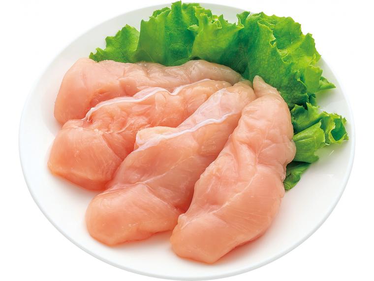 南国元気鶏筋切りササミ（バラ凍結） 200g