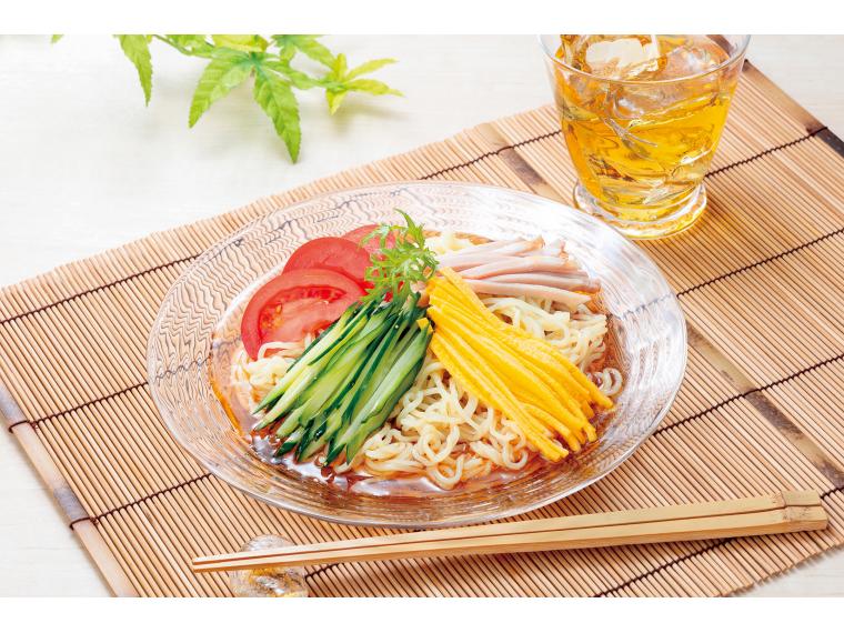 冷し中華　さっぱりしょうゆ味 めん110g×3・スープ53g×3