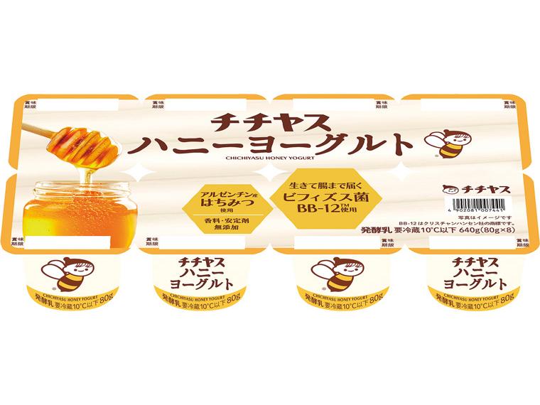 チチヤス　ハニーヨーグルト 80g×8