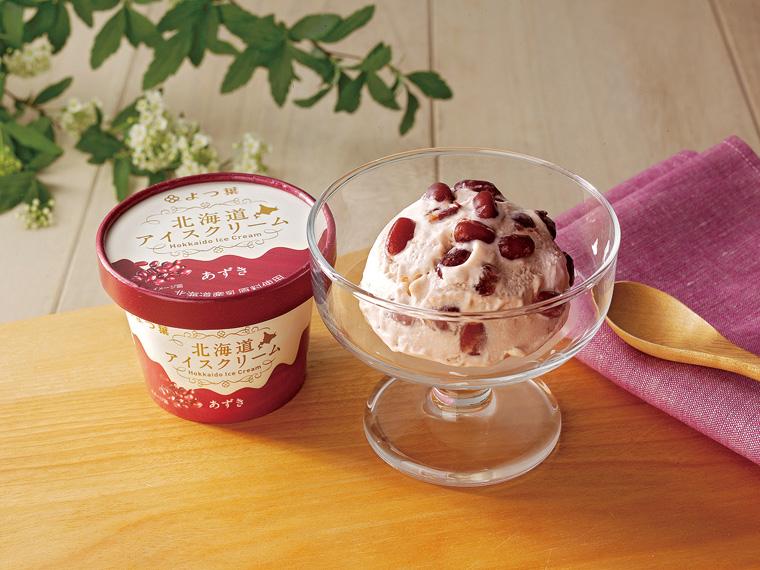よつ葉　北海道アイスクリーム　あずき 100ml