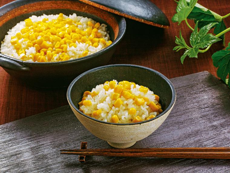 とうもろこしごはんの素 240g(とうもろこし具200g　スープ(別添)40g)