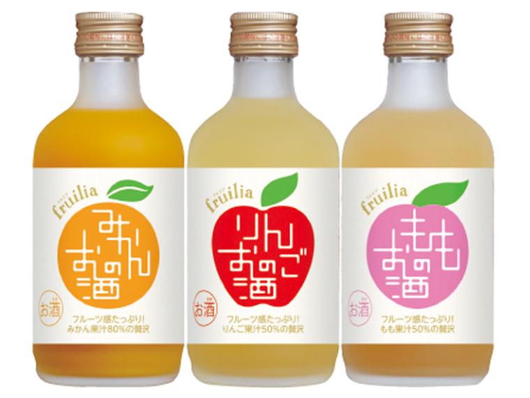 みかん・りんご・もものお酒セット 300ml×3種