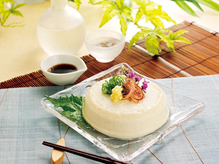 山芋寄せ豆腐　だし醤油付 豆腐200g・タレ10g