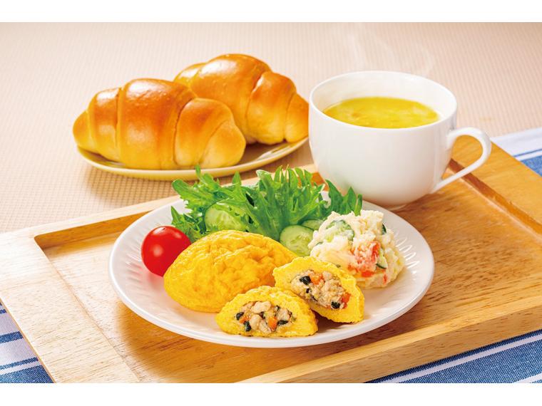 南国元気鶏入りミニオムレツ　【産直肉使用】 6個210g